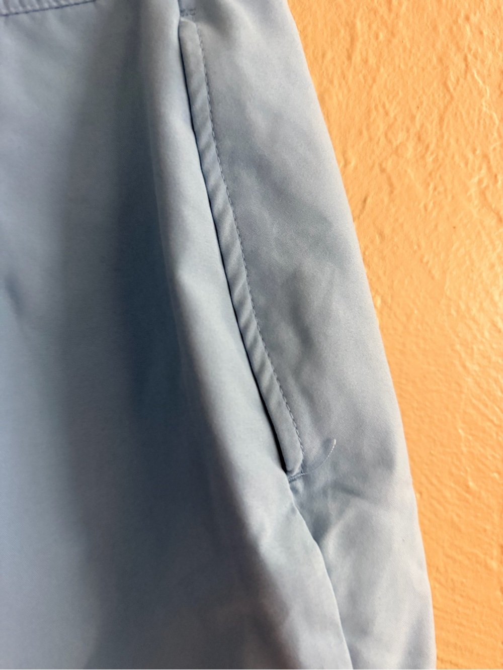 Izod Light Blue Button-Trim Golf Skort - Picture 5 of 5